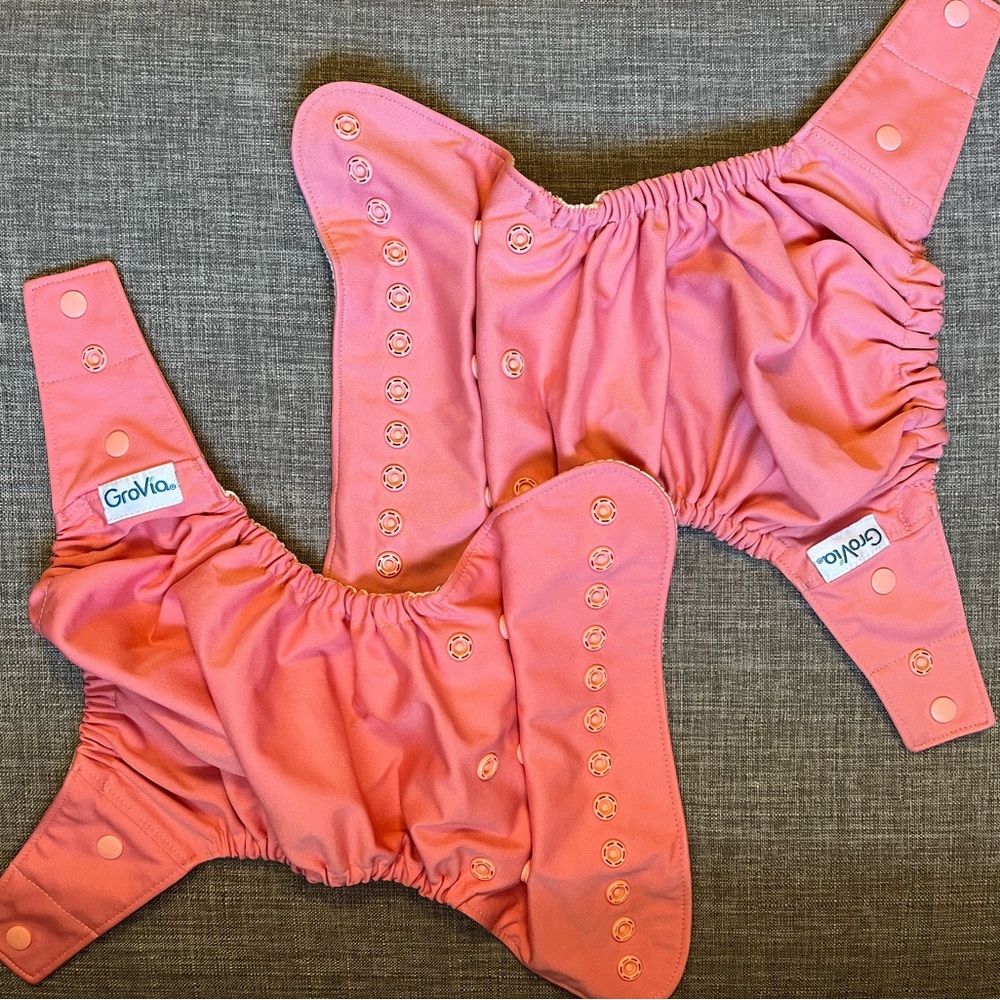 Grovia Cloth Diaper Set of Two (2)